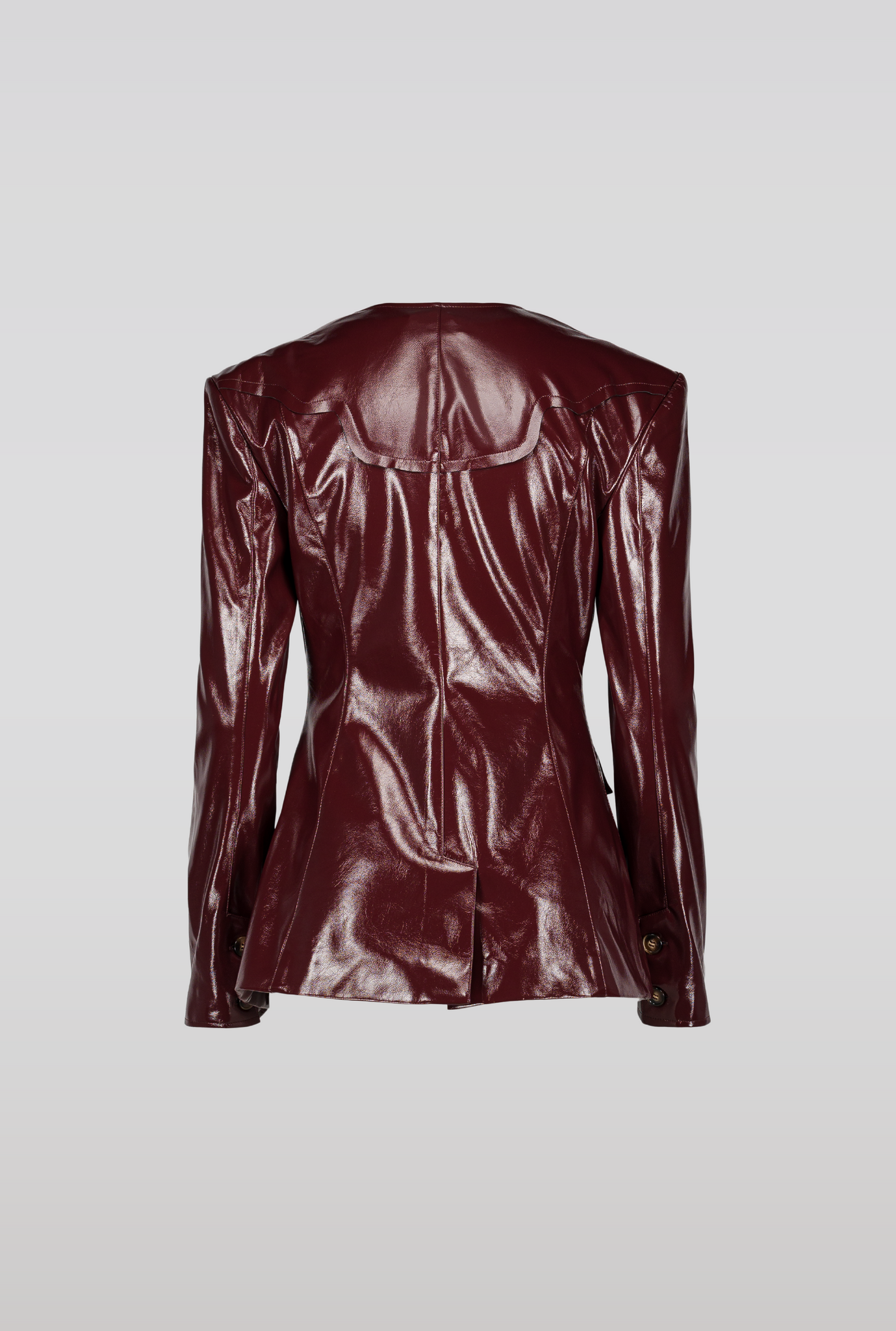 Sculptural suit jacket