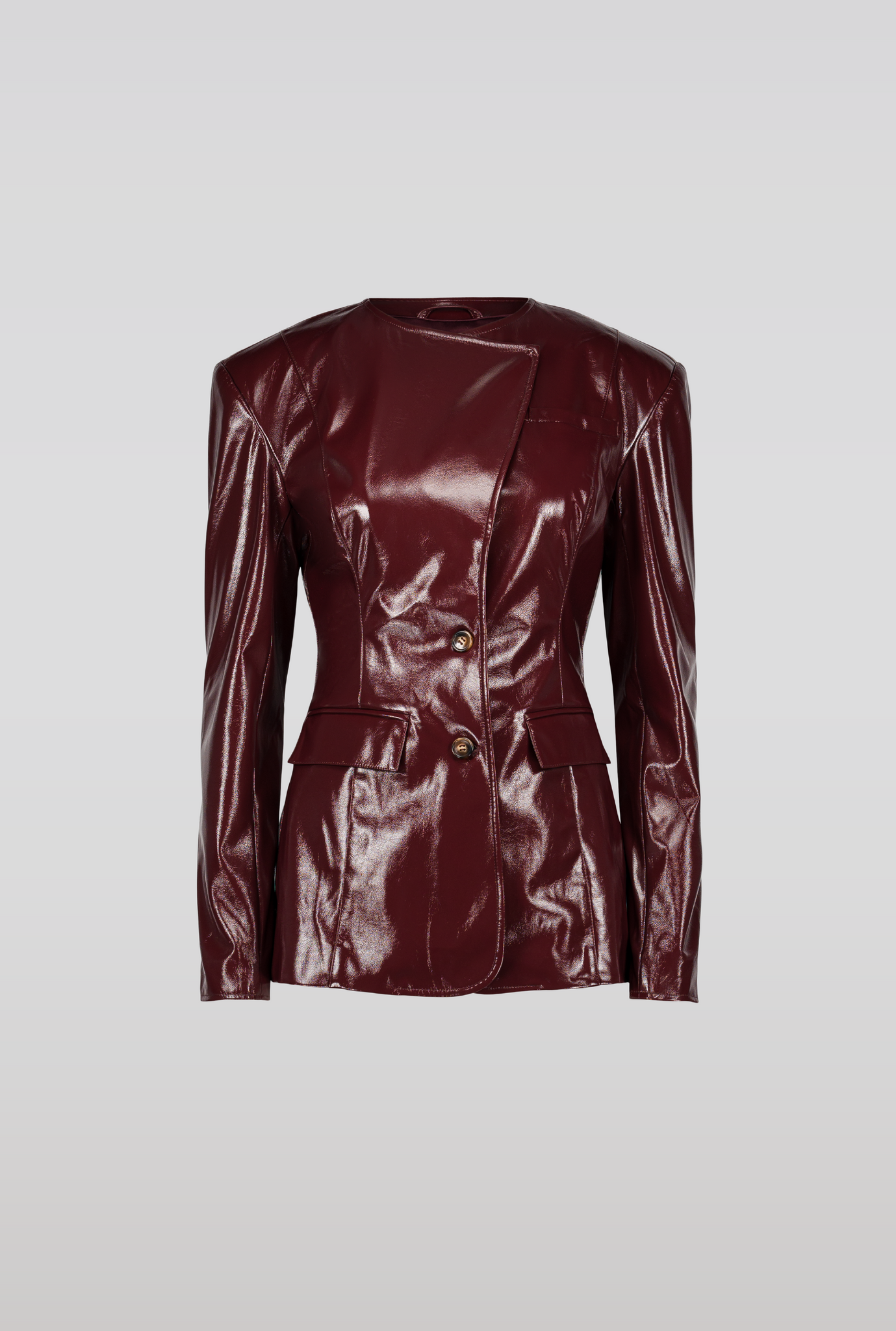 Sculptural suit jacket