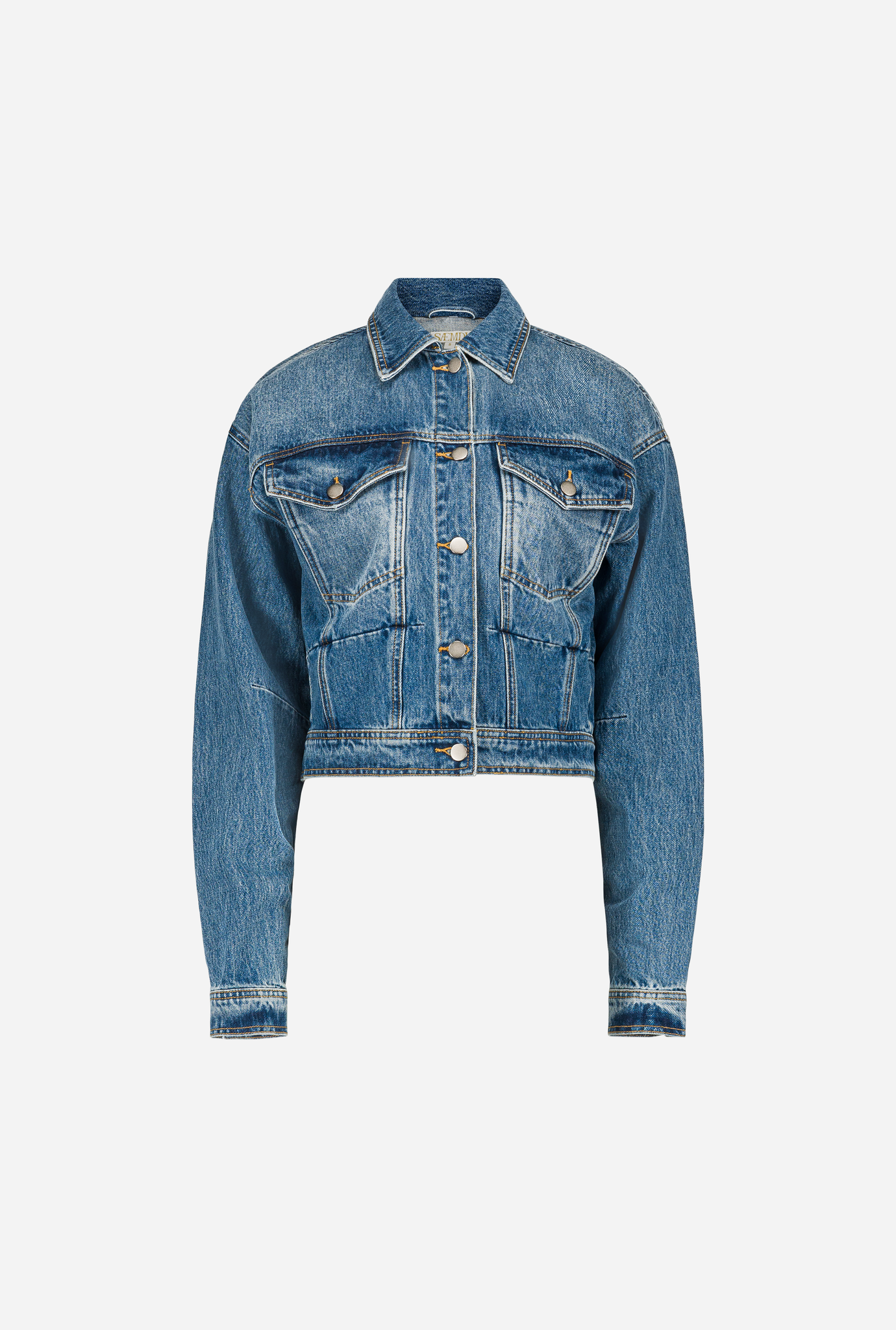 NOMA OVERSIZED COTTON DENIM JACKET – SAEMDI