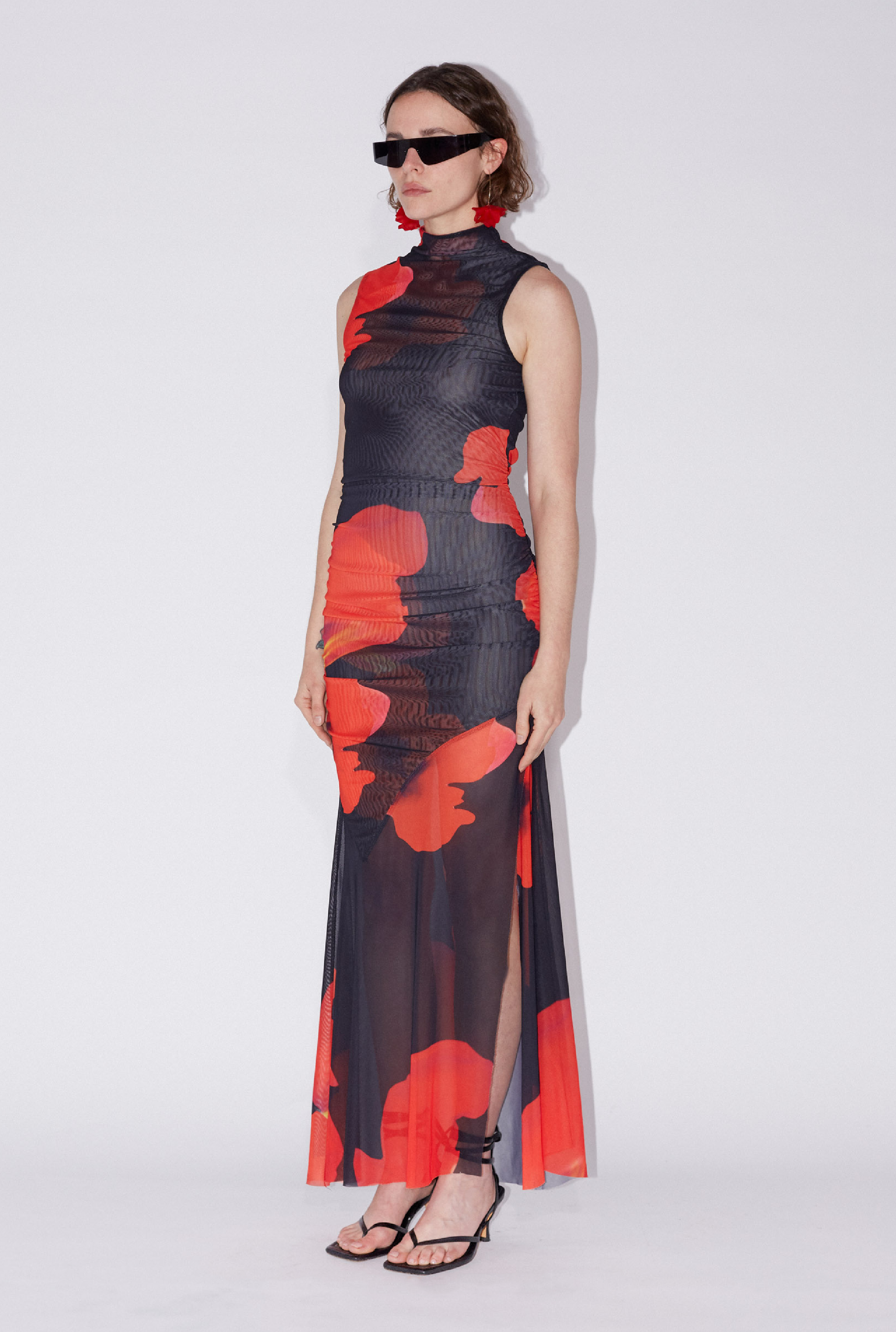 ELLIS MESH DRESS