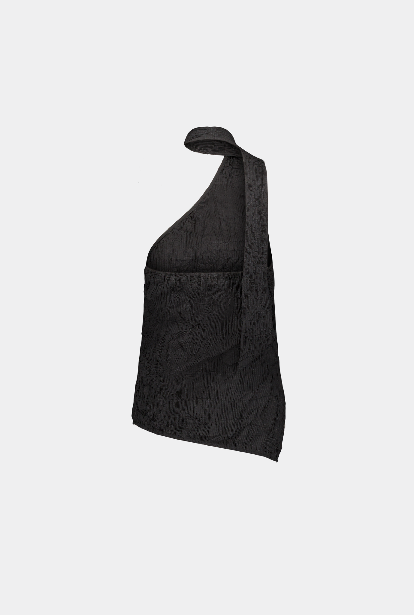 One-Shoulder Scarf Top