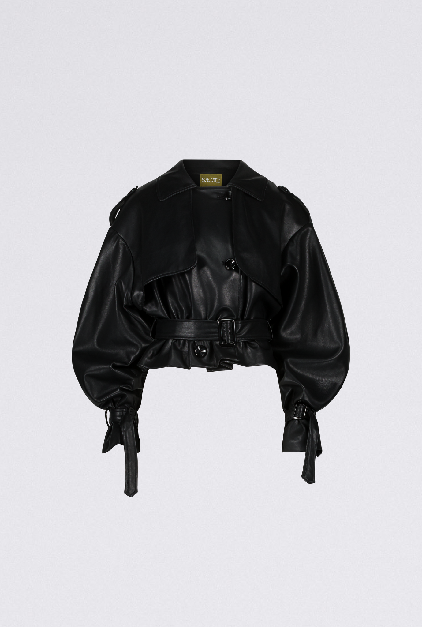 Cropped PU trench