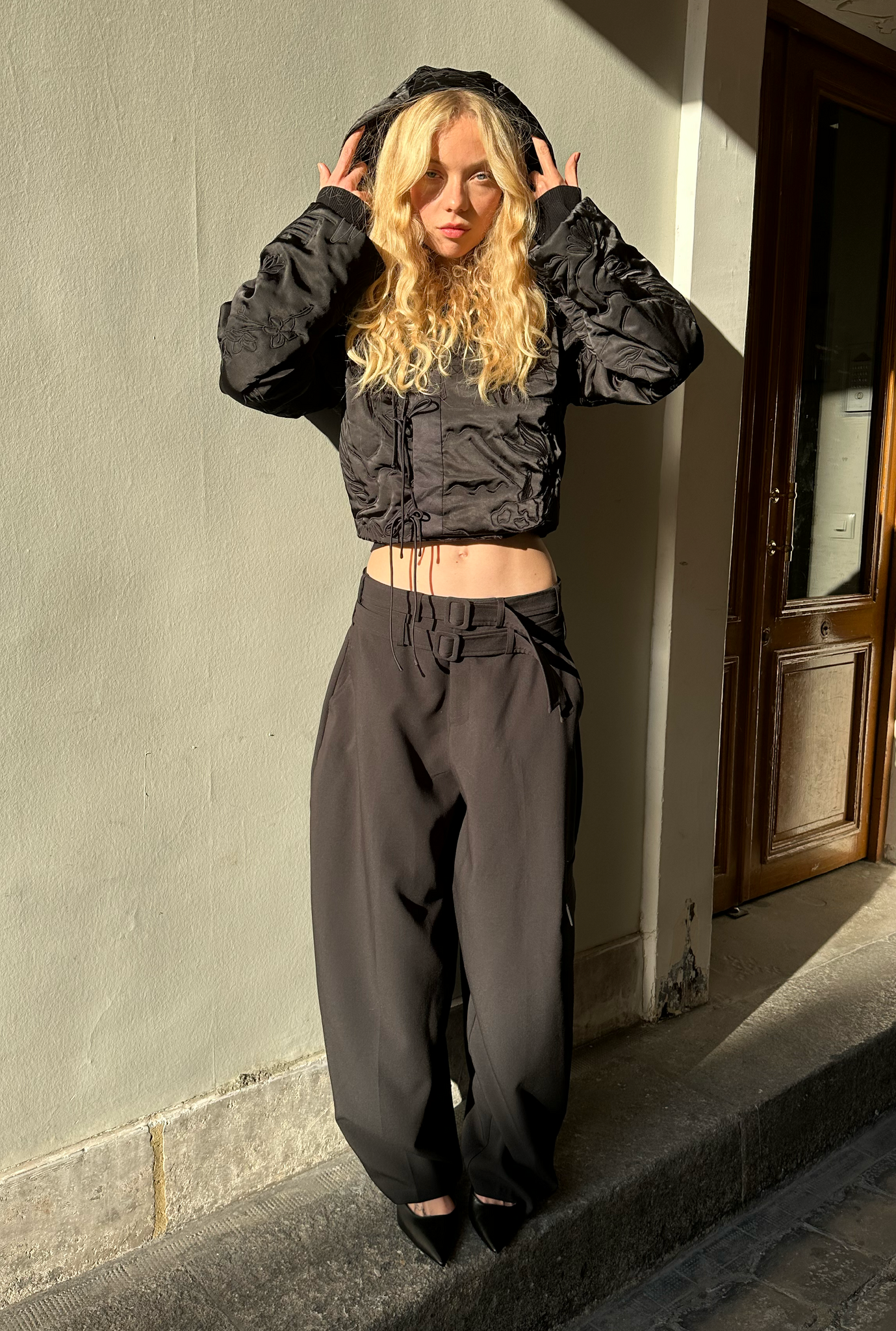 Double Belted Trousers