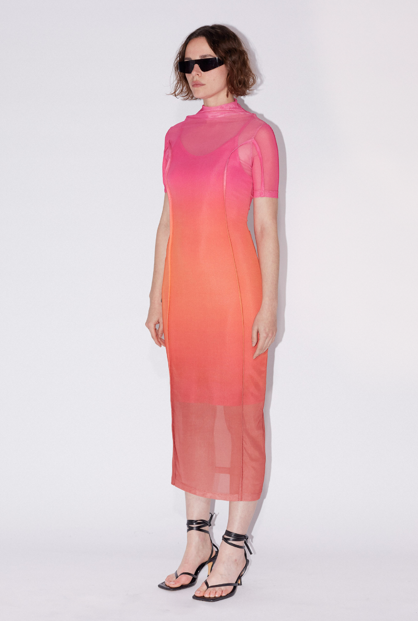 Gradient Mesh Dress