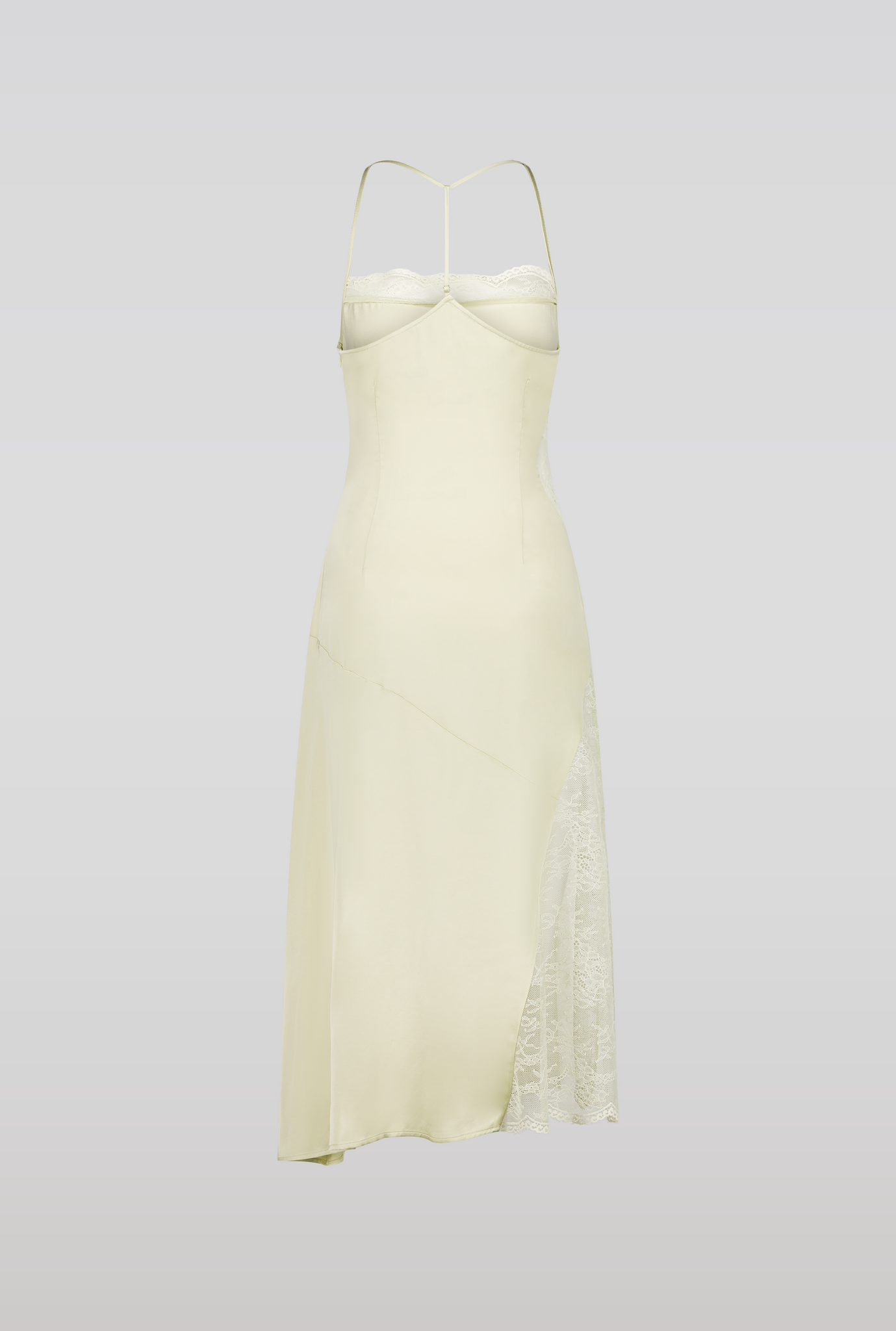Lace trim Midi Dress