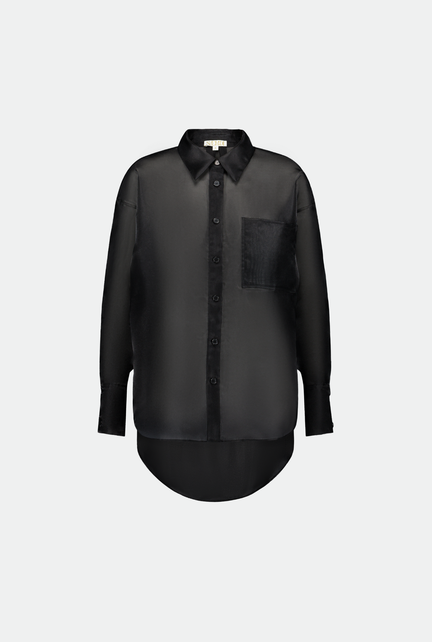 Oversized Organza Shirt