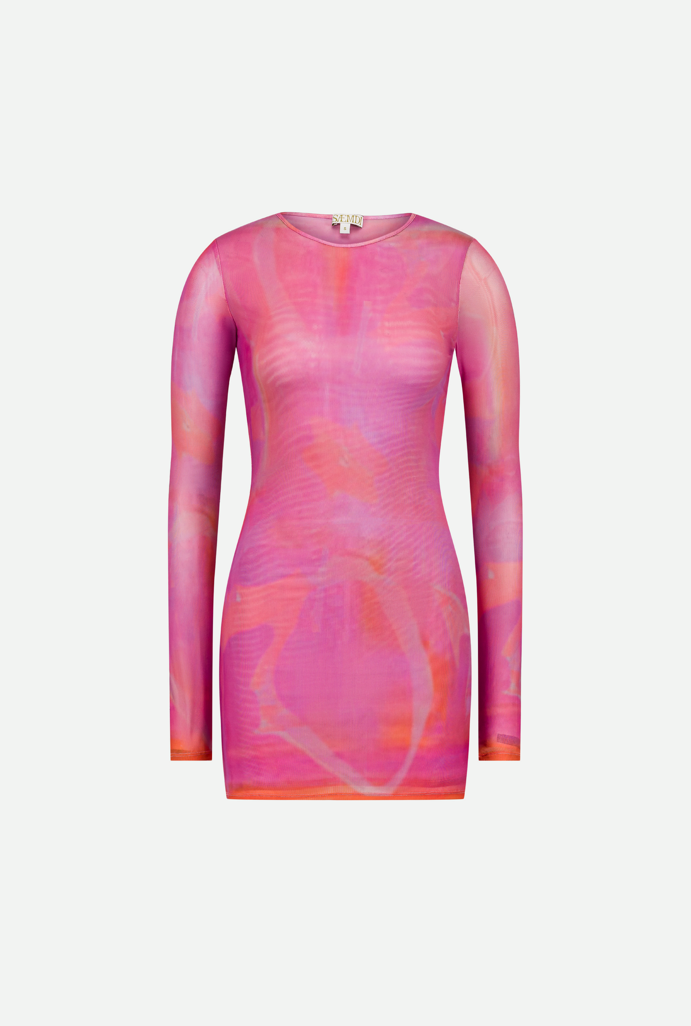 Mini mesh dress