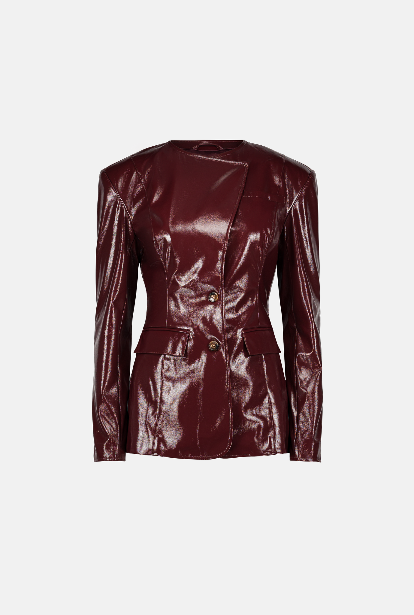 Sculptural suit jacket