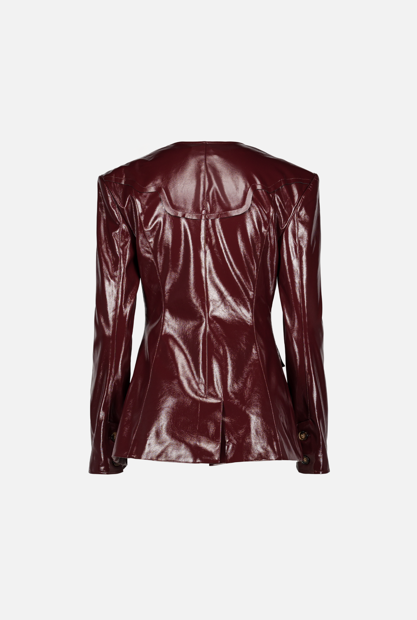 Sculptural suit jacket