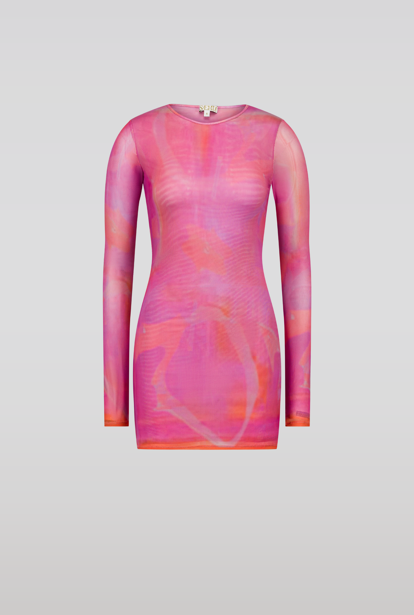 Mini mesh dress