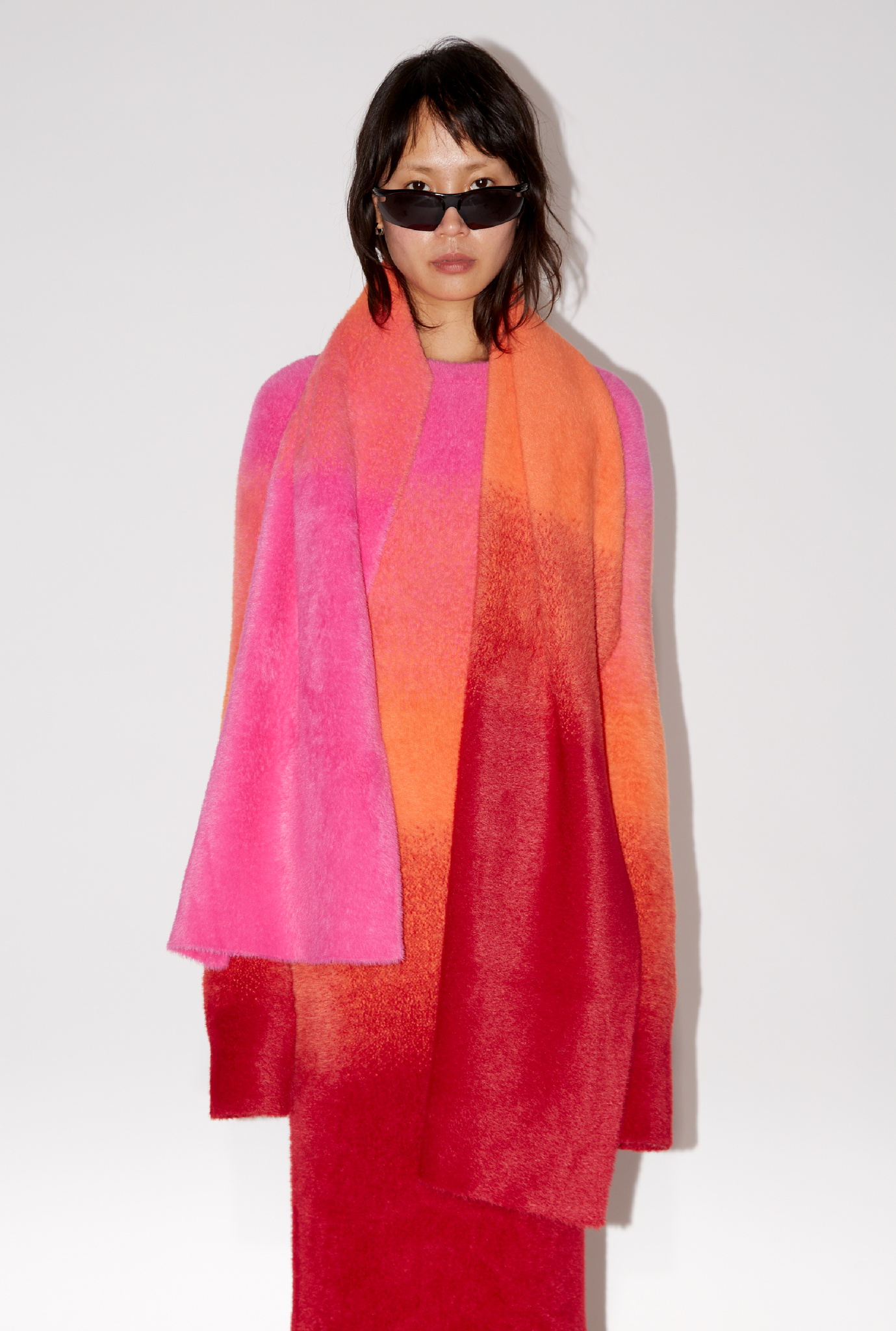 Gradient Knit Scarf