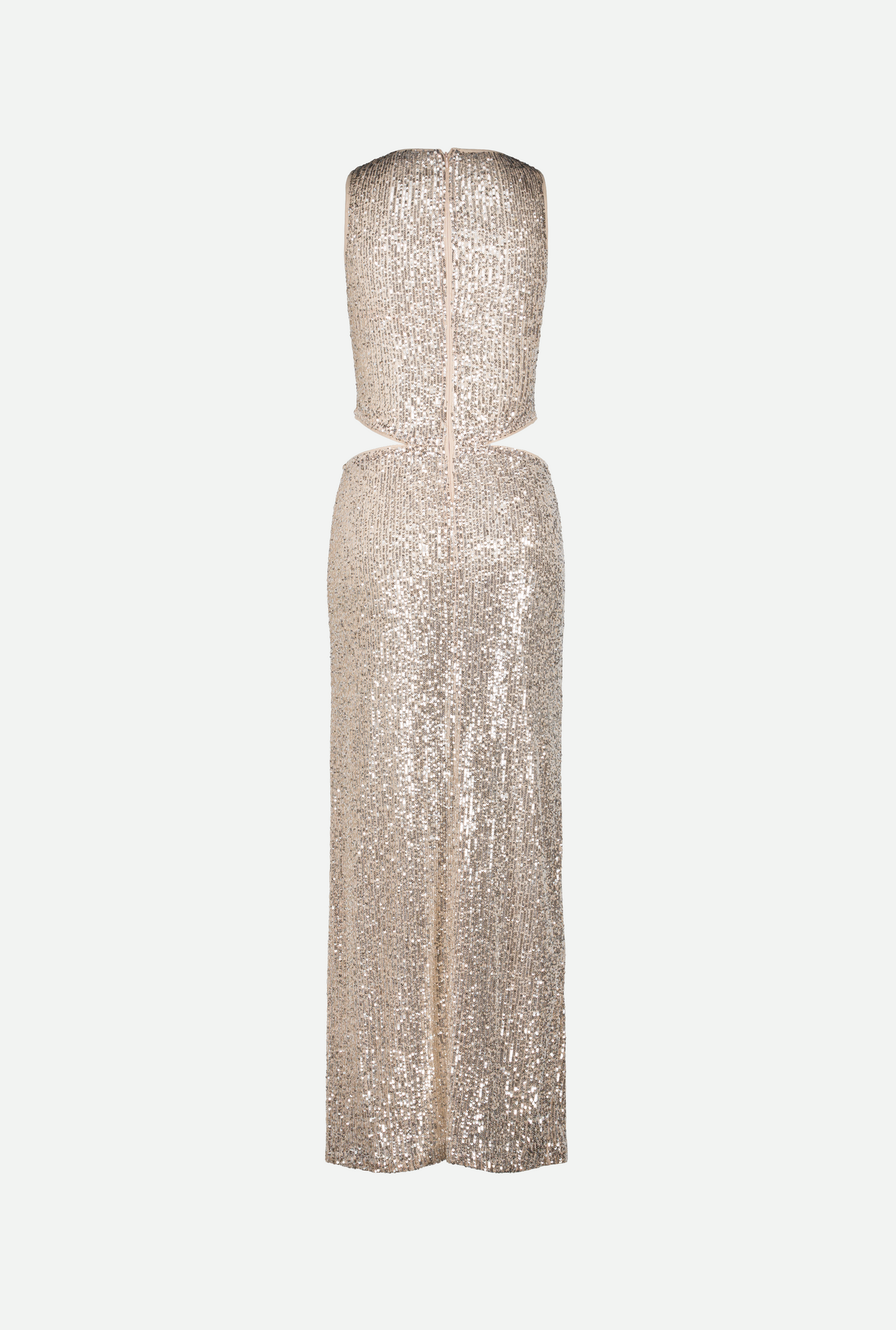 Cut Out Sequin Dress
