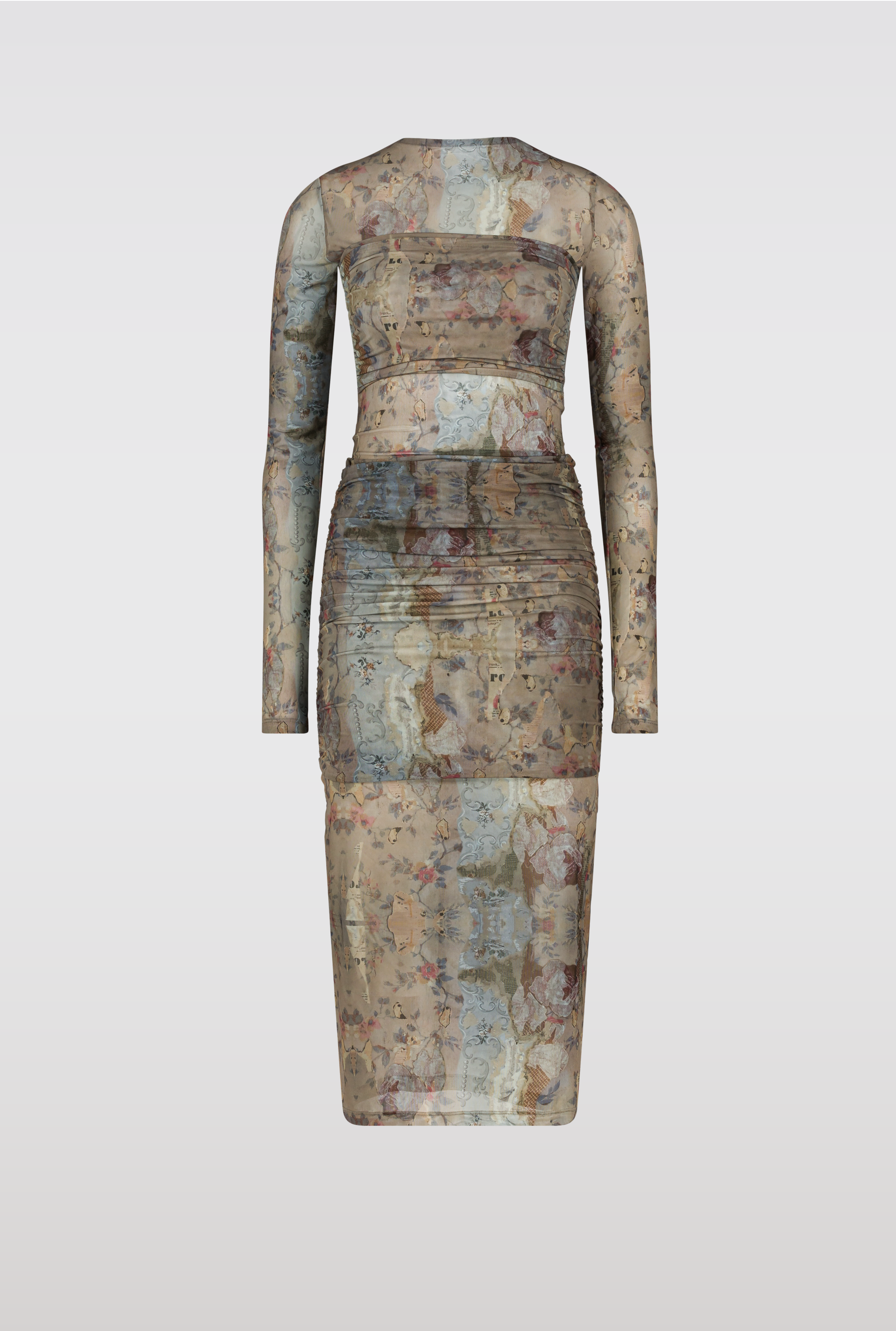 Draped mesh dress  SAEMDI