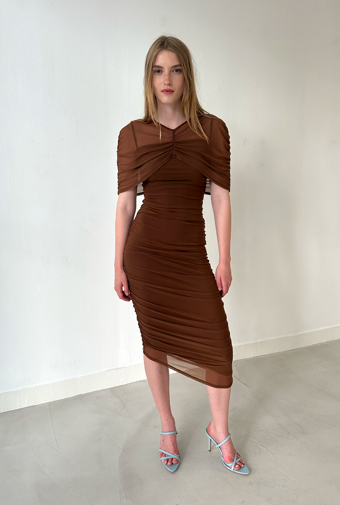 saemdi mesh dress ZOLA MESH DRESS